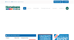 Desktop Screenshot of homeloans.com.au